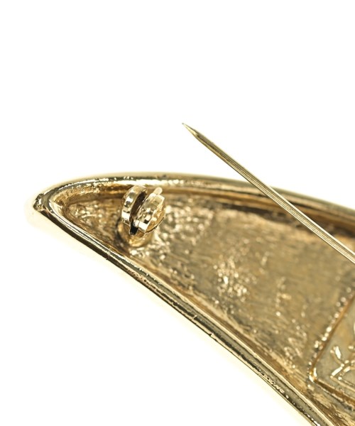 YVES SAINT LAURENT（イヴサンローラン）ブローチ・コサージュ ゴールド サイズ:- レディース/2200640805074