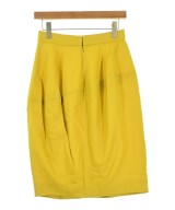 YVES SAINT LAURENT（イヴサンローラン）ひざ丈スカート 黄 サイズ:38(S位) レディース/2200704098107