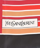 YVES SAINT LAURENT（イヴサンローラン）バンダナ・スカーフ 赤 サイズ:- レディース/2200704957114