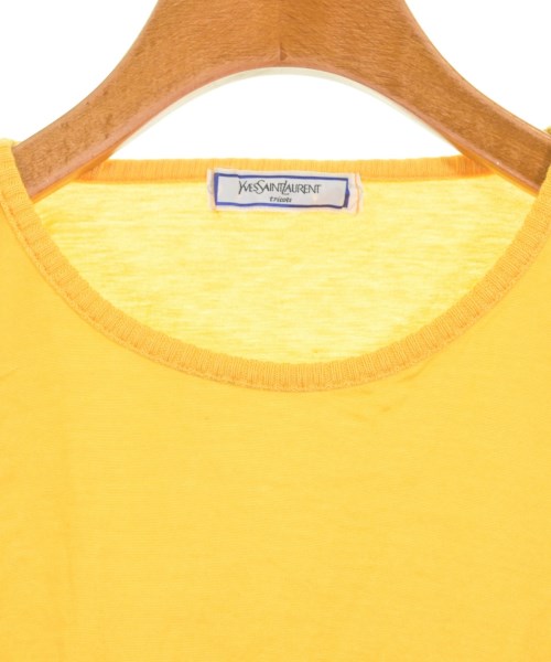 YVES SAINT LAURENT（イヴサンローラン）Tシャツ・カットソー 黄 サイズ:L メンズ/2200705407021