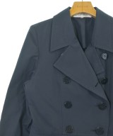 YVES SAINT LAURENT（イヴサンローラン）ステンカラーコート 紺 サイズ:36(XS位) レディース/2200660176017