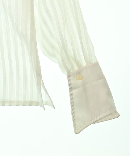 YVES SAINT LAURENT（イヴサンローラン）ブラウス 白 サイズ:34(XXS位) レディース/2200664711054