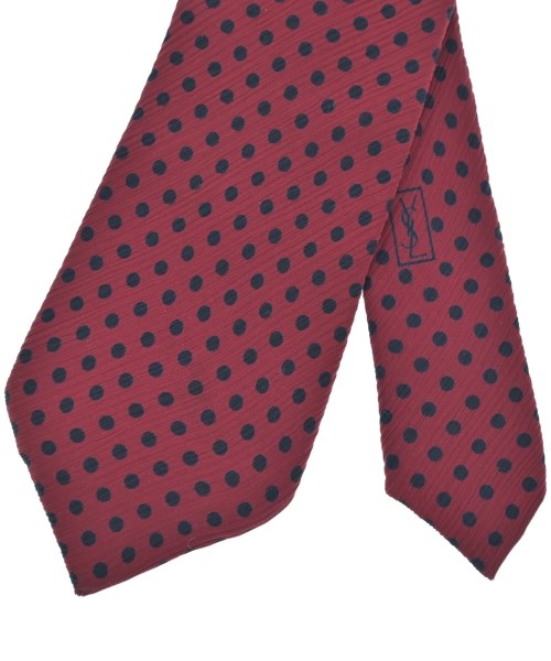 YVES SAINT LAURENT（イヴサンローラン）ネクタイ 赤 サイズ:- メンズ/2200667302020