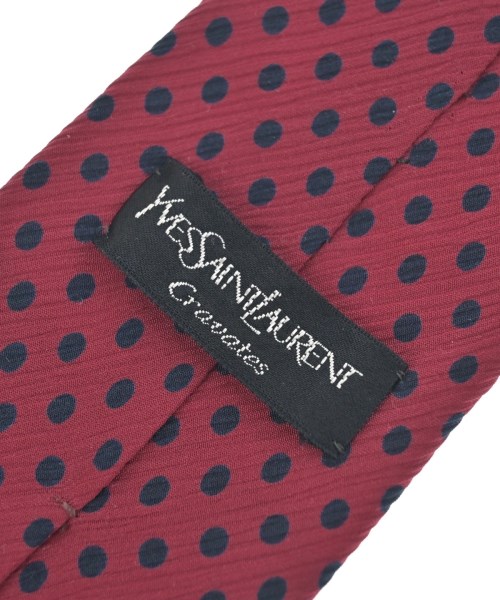 YVES SAINT LAURENT（イヴサンローラン）ネクタイ 赤 サイズ:- メンズ/2200667302020