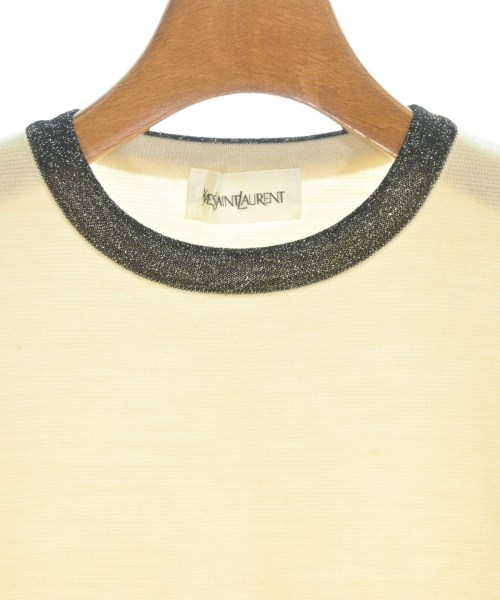 YVES SAINT LAURENT（イヴサンローラン）ニット・セーター 白 サイズ:M レディース/2200727210036