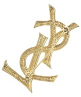 YVES SAINT LAURENT（イヴサンローラン）ブローチ・コサージュ ゴールド サイズ:- レディース/2200732063078
