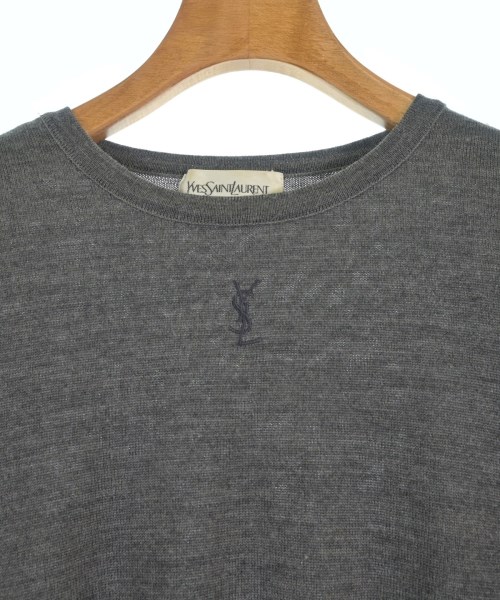 YVES SAINT LAURENT（イヴサンローラン）ニット・セーター グレー サイズ:M レディース/2200682913157