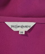 YVES SAINT LAURENT（イヴサンローラン）ブラウス 紫 サイズ:36(XS位) レディース/2200681842038