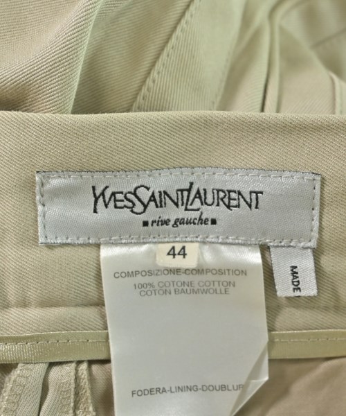 YVES SAINT LAURENT（イヴサンローラン）スラックス ベージュ サイズ:44(S位) メンズ/2200690315080