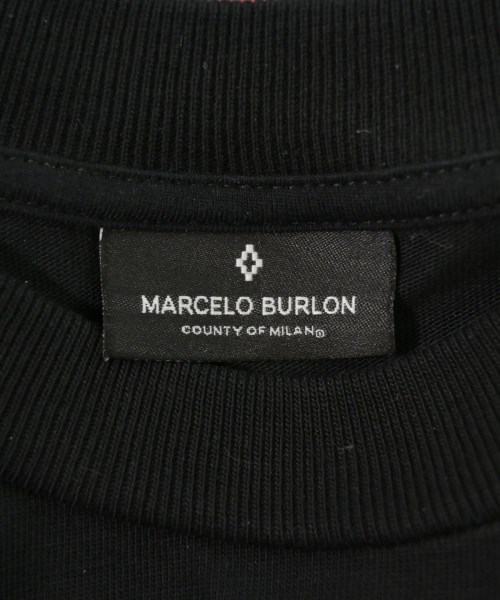 MARCELO BURLON（マルセロバーロン）Tシャツ・カットソー 黒 サイズ:M メンズ/2200632927982
