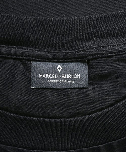 MARCELO BURLON（マルセロバーロン）Tシャツ・カットソー 黒 サイズ:S メンズ/2200643573017