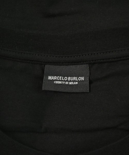 MARCELO BURLON（マルセロバーロン）Tシャツ・カットソー 黒 サイズ:S メンズ/2200643573062