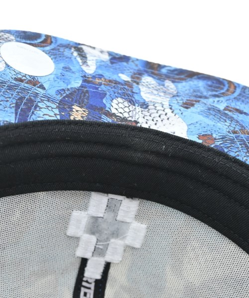 MARCELO BURLON（マルセロバーロン）キャップ 青 サイズ:- メンズ/2200643573567