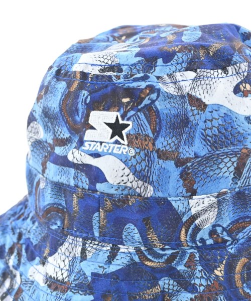 MARCELO BURLON（マルセロバーロン）ハット 青 サイズ:- メンズ/2200643573727