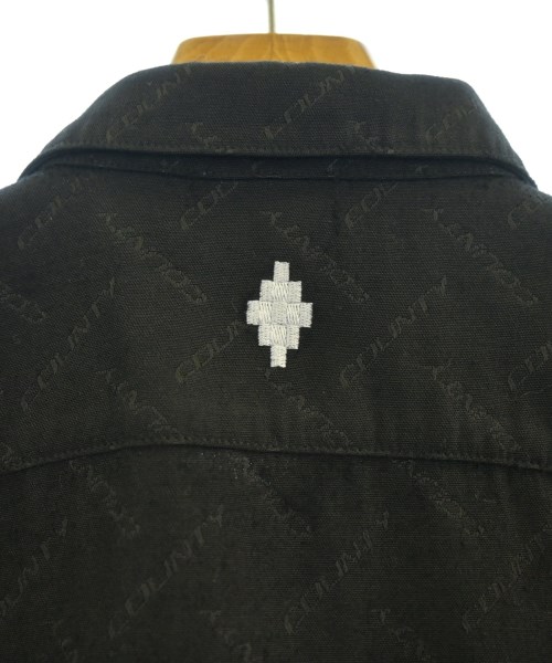 MARCELO BURLON（マルセロバーロン）カジュアルシャツ 黒 サイズ:M メンズ/2200625545056
