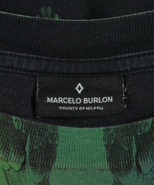 MARCELO BURLON（マルセロバーロン）Tシャツ・カットソー 黒 サイズ:M メンズ/2200616768075