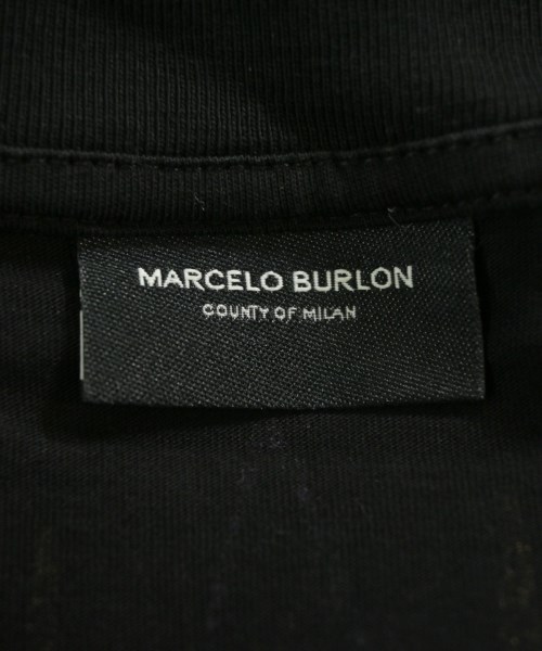 MARCELO BURLON（マルセロバーロン）Tシャツ・カットソー 黒 サイズ:XS メンズ/2200693714040