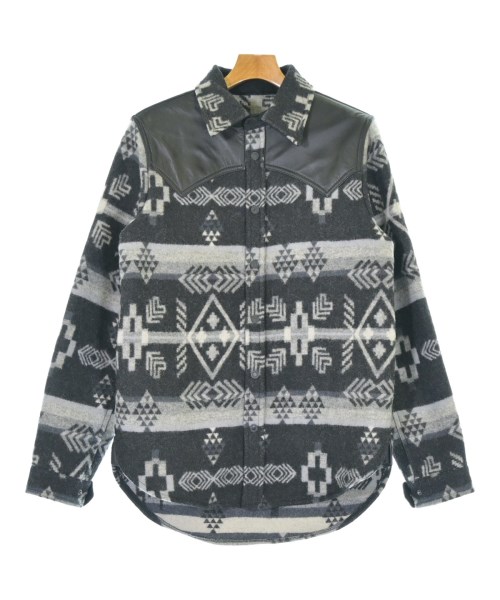 MARCELO BURLON(マルセロバーロン)カジュアルシャツ 黒 サイズ:S/2200697058195