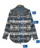 MARCELO BURLON（マルセロバーロン）カジュアルシャツ 黒 サイズ:S メンズ/2200697058195