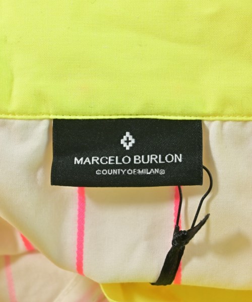 MARCELO BURLON（マルセロバーロン）カジュアルシャツ 黄 サイズ:S メンズ/2200651234153