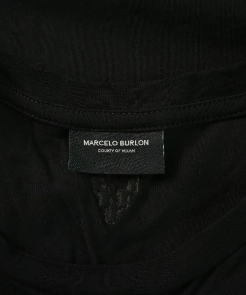 MARCELO BURLON（マルセロバーロン）Tシャツ・カットソー 黒 サイズ:S メンズ/2200665656507