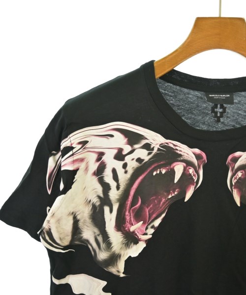 MARCELO BURLON（マルセロバーロン）Tシャツ・カットソー 黒 サイズ:S メンズ/2200665656507