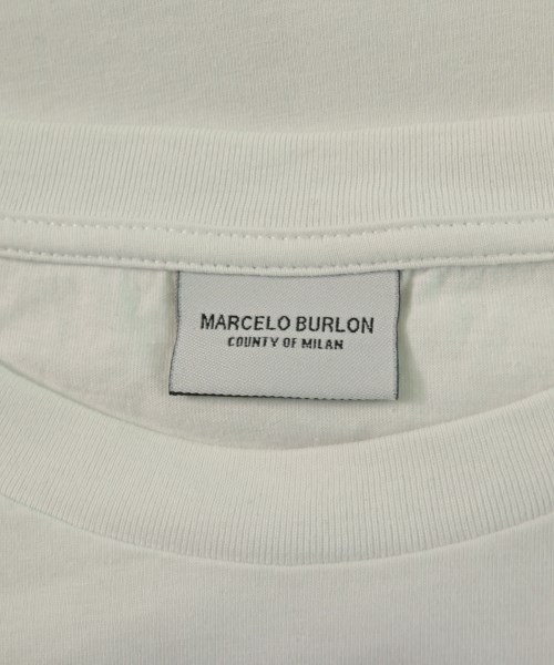 MARCELO BURLON（マルセロバーロン）Tシャツ・カットソー 白 サイズ:M メンズ/2200665656514