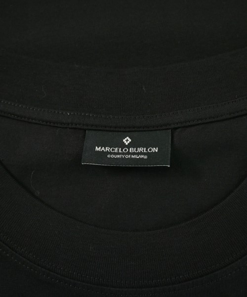 MARCELO BURLON（マルセロバーロン）Tシャツ・カットソー 黒 サイズ:M メンズ/2200665656538