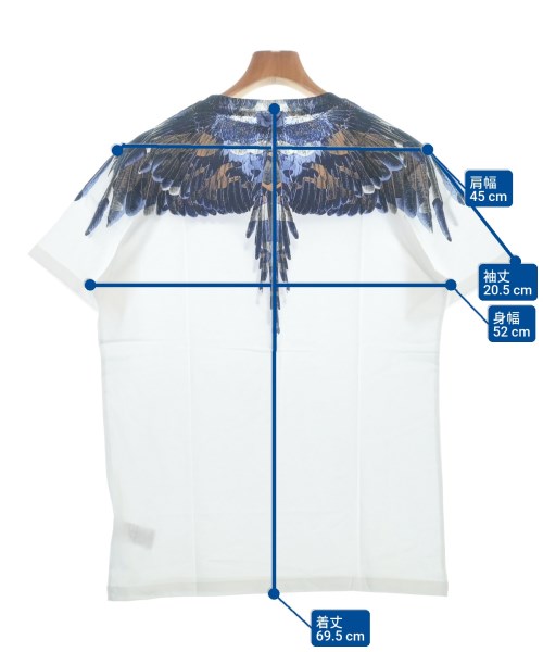 MARCELO BURLON（マルセロバーロン）Tシャツ・カットソー 白 サイズ:XS メンズ/2200665656552