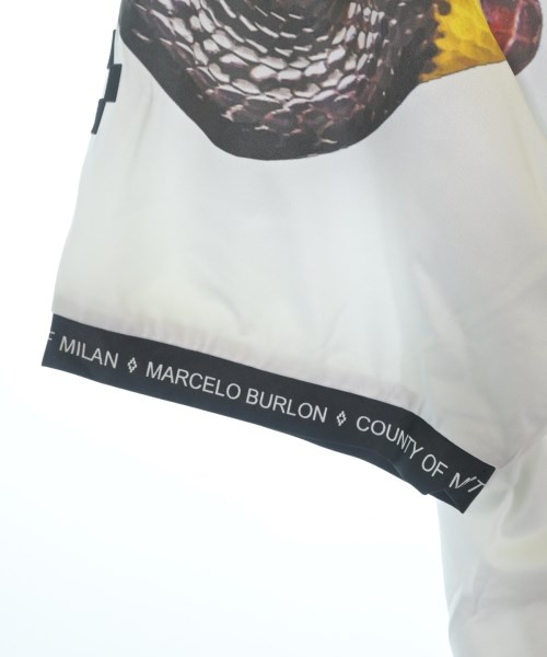MARCELO BURLON（マルセロバーロン）Tシャツ・カットソー 白 サイズ:M メンズ/2200665656569
