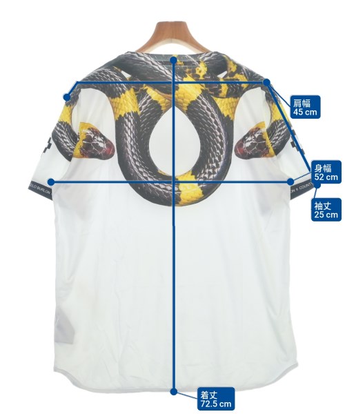 MARCELO BURLON（マルセロバーロン）Tシャツ・カットソー 白 サイズ:M メンズ/2200665656569