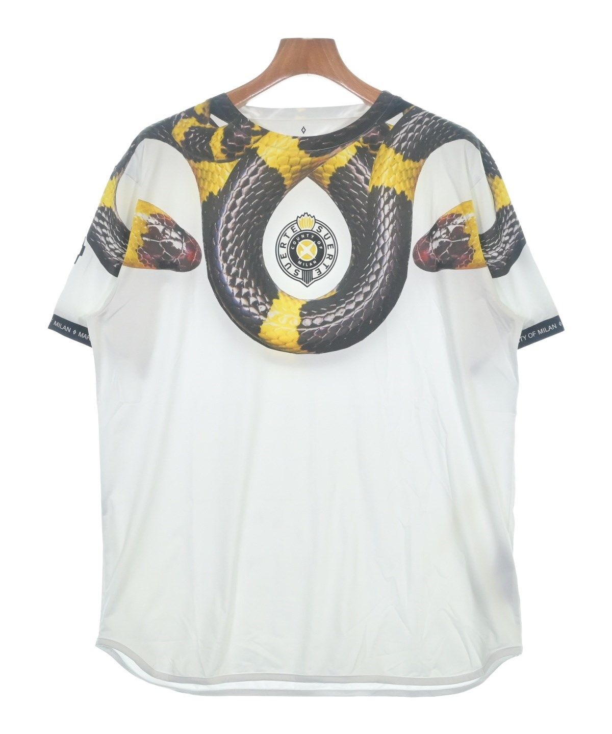 MARCELO BURLON（マルセロバーロン）Tシャツ・カットソー 白 サイズ:M