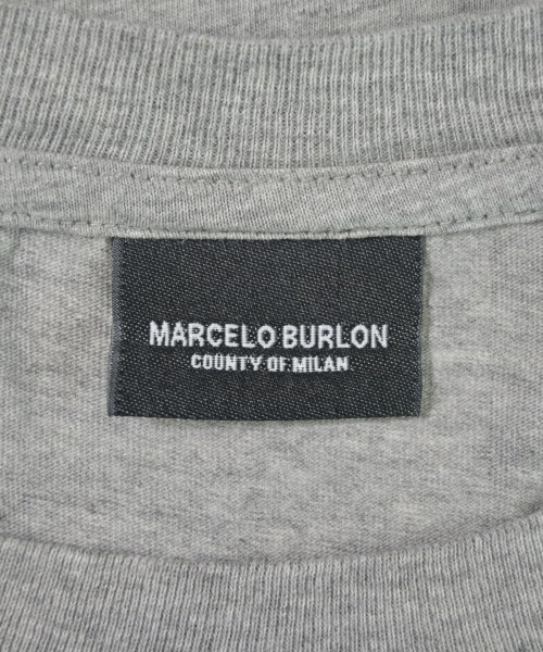 MARCELO BURLON（マルセロバーロン）Tシャツ・カットソー グレー サイズ:S メンズ/2200665656576