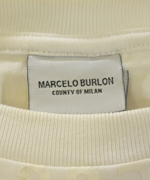 MARCELO BURLON（マルセロバーロン）Tシャツ・カットソー 白 サイズ:M メンズ/2200723486206
