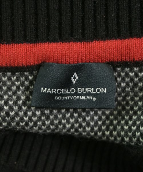 MARCELO BURLON（マルセロバーロン）ニット・セーター 黒 サイズ:XL メンズ/2200722484074