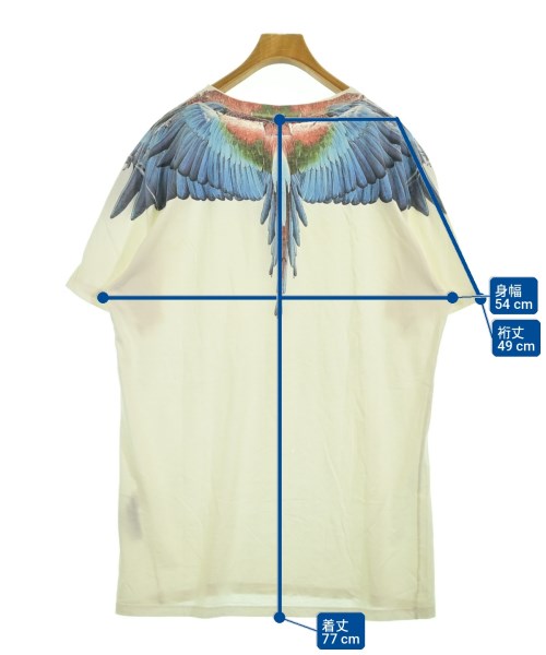 MARCELO BURLON（マルセロバーロン）Tシャツ・カットソー 白 サイズ:M メンズ/2200722484272