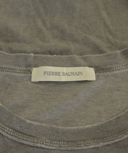 PIERRE BALMAIN（ピエールバルマン）Tシャツ・カットソー グレー サイズ:L メンズ/2200589989026