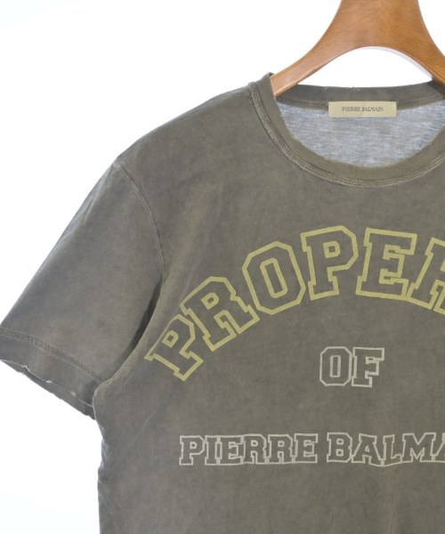 PIERRE BALMAIN（ピエールバルマン）Tシャツ・カットソー グレー サイズ:L メンズ/2200589989026