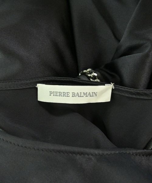 PIERRE BALMAIN（ピエールバルマン）ブラウス 黒 サイズ:36(XS位) レディース/2200698380080