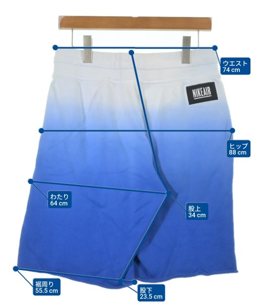 PIGALLE（ピガール）ショートパンツ 青 サイズ:M メンズ/2200620409483