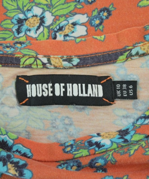 HOUSE OF HOLLAND（ハウスオブホランド）Tシャツ・カットソー オレンジ サイズ:38(S位) レディース/2200669971118