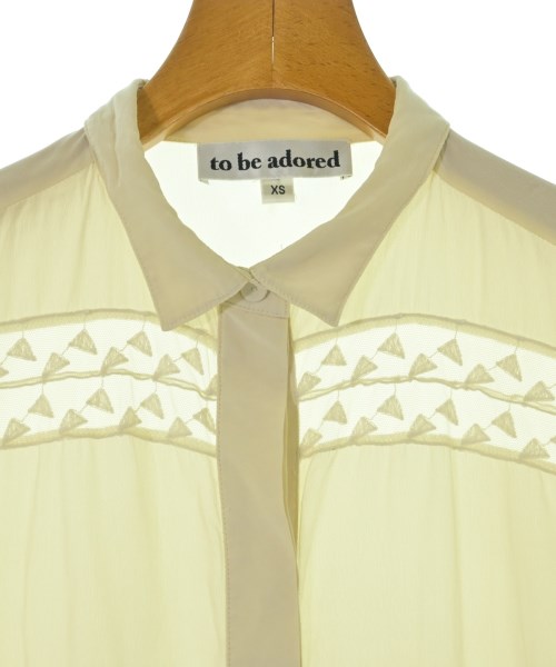 to be adored（トゥービーアドアード）ワンピース ベージュ サイズ:XS レディース/2200700320042