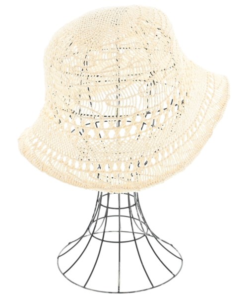 TAKESHI KOSAKA by Y's Pink Label（タケシコウサカバイピンクレーベル）ストローハット 白 サイズ:- レディース/2200636620063