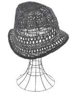 TAKESHI KOSAKA by Y's Pink Label（タケシコウサカバイピンクレーベル）ストローハット 黒 サイズ:- レディース/2200636620070