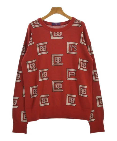 TAKESHI KOSAKA by Y's Pink Label(タケシコウサカバイピンクレーベル)ニット・セーター 赤 サイズ:2(M位)/2200642443106