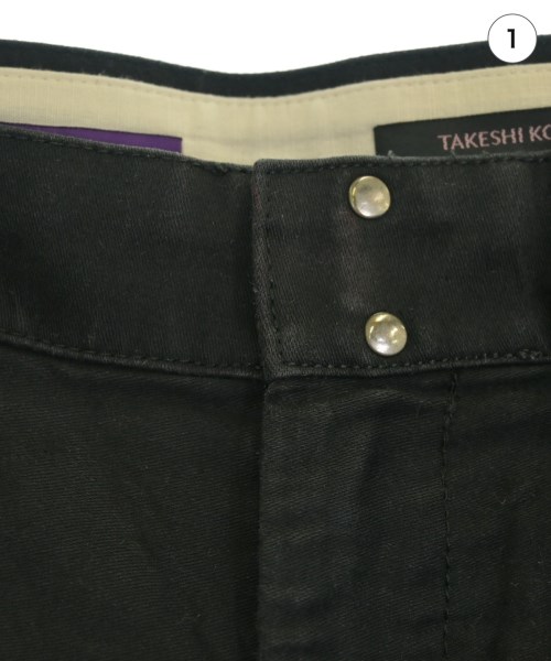 TAKESHI KOSAKA by Y's Pink Label（タケシコウサカバイピンクレーベル）クロップドパンツ 黒 サイズ:2(M位) レディース/2200695924058