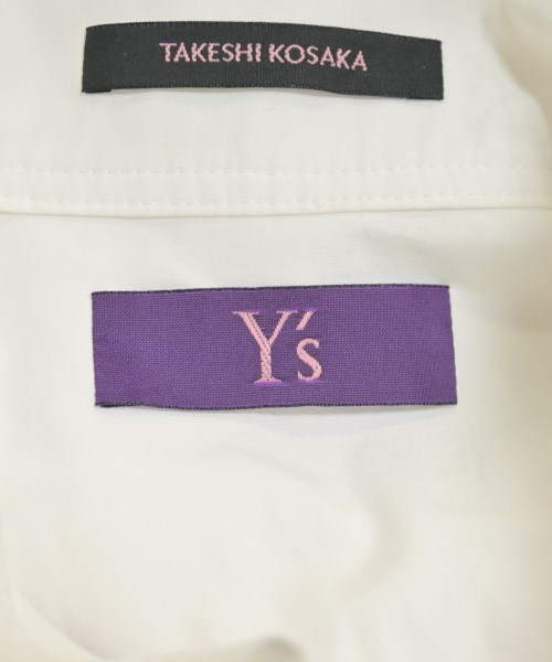 TAKESHI KOSAKA by Y's Pink Label（タケシコウサカバイピンクレーベル）ドレスシャツ 白 サイズ:-(L位) レディース/2200656651061