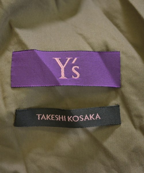 TAKESHI KOSAKA by Y's Pink Label（タケシコウサカバイピンクレーベル）ワンピース カーキ サイズ:2(M位) レディース/2200717196050