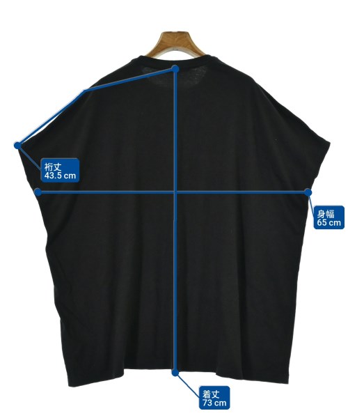 TAKESHI KOSAKA by Y's Pink Label（タケシコウサカバイピンクレーベル）Tシャツ・カットソー 黒 サイズ:2(M位) レディース/2200701311223