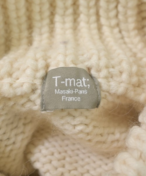 T-mat;Masaki-Paris（ティーマット　マサキ　パリ）ニット・セーター 白 サイズ:0(XS位) レディース/2200623323632